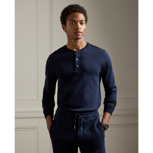 Interlock Henley Shirt