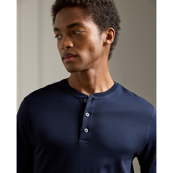 Interlock Henley Shirt