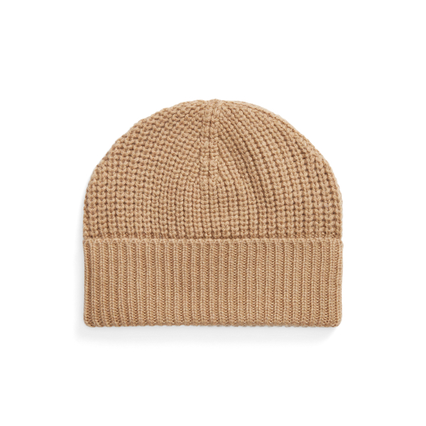 Rib-Knit Cashmere Hat