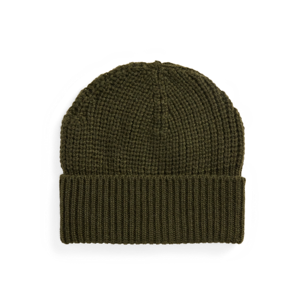 Rib-Knit Cashmere Hat