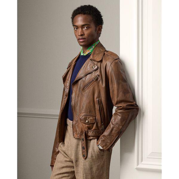 Ralph lauren moto jacket best sale