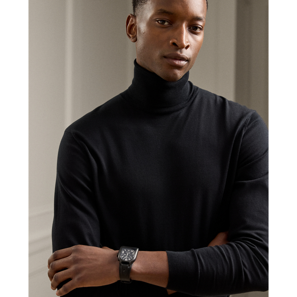 Cotton Turtleneck Sweater