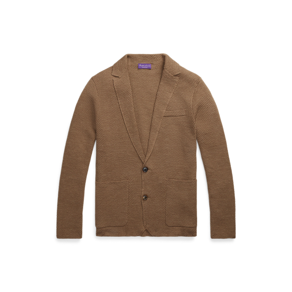Cardigan a blazer in misto lino Purple Label in 1