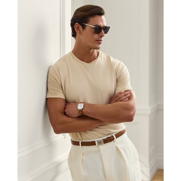 Garment-Dyed Jersey Pocket T-Shirt 