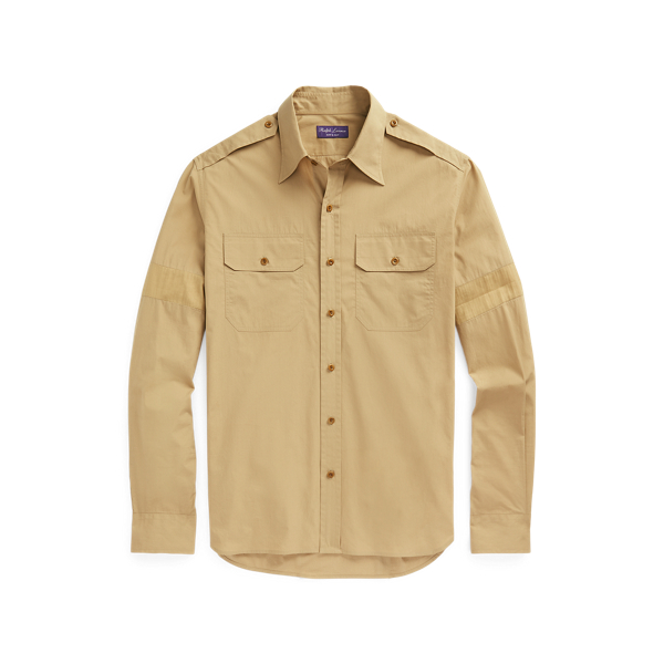 Camisa de popelina cepillada Purple Label en 1