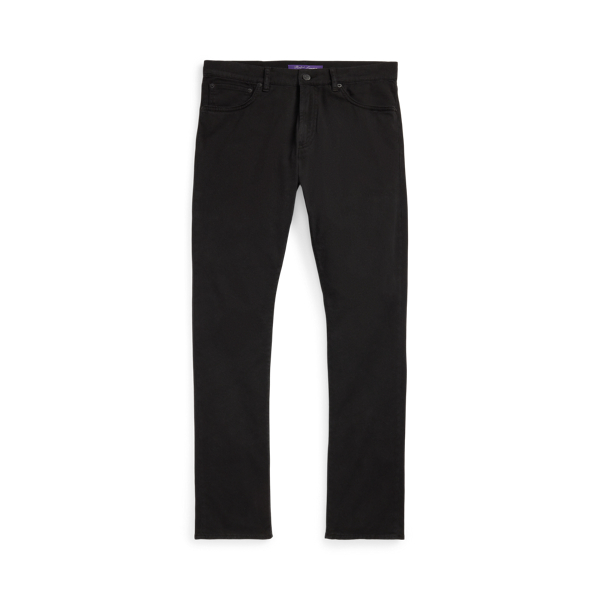 Polo Black Slim Fit Stretch Twill Pant Purple Label 1