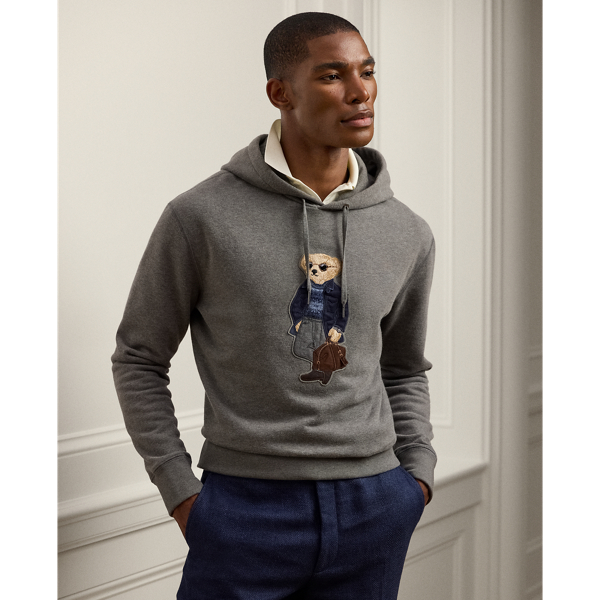 Purple ralph lauren hoodie sale