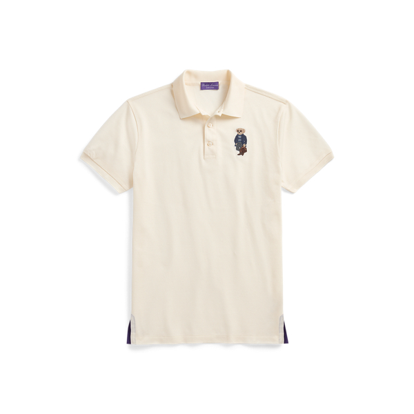 Custom Slim Polo Bear Pique Polo Shirt