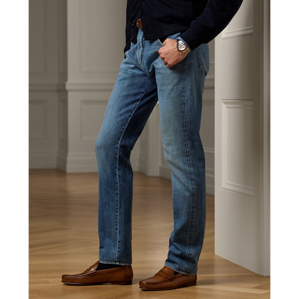 新品　クラシックな雰囲気薫るストレッチが効いた誰でも被れるRLXラルフローレン スリム ストレッチ サルベージ ジーンズ | ラルフ ローレン公式