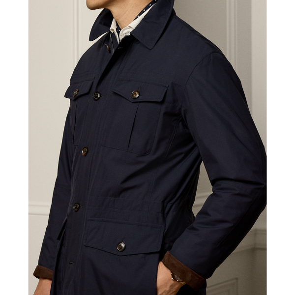 Maritime Navy Hartridge Performance Silk Jacket Purple Label 6