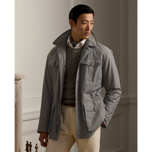 Men s Grey Jackets Coats Vests Ralph Lauren