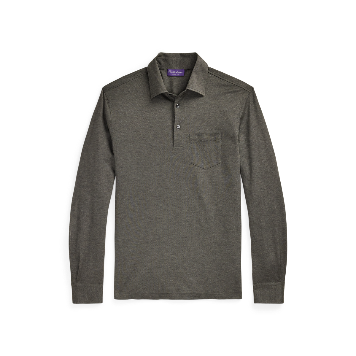★POLO RALPH LAUREN★CROPPED PIQUE POLOSHIRT ★正規品★ Piqué Long-Sleeve Polo Shirt