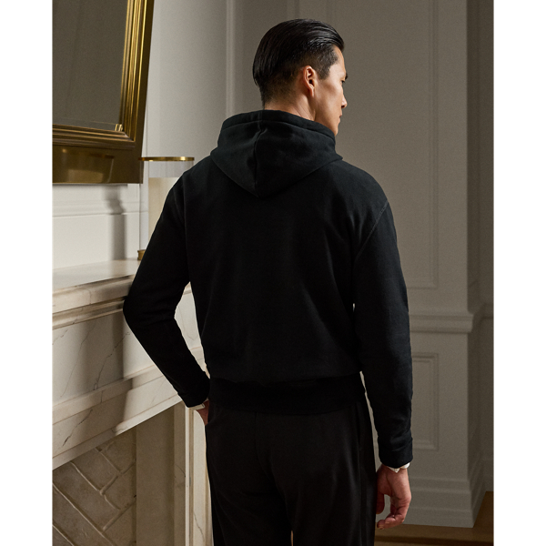 パーカー・フーディ RALPH LAUREN PURPLE LABEL BEAR HOODIE Polo Bear Fleece Hoodie