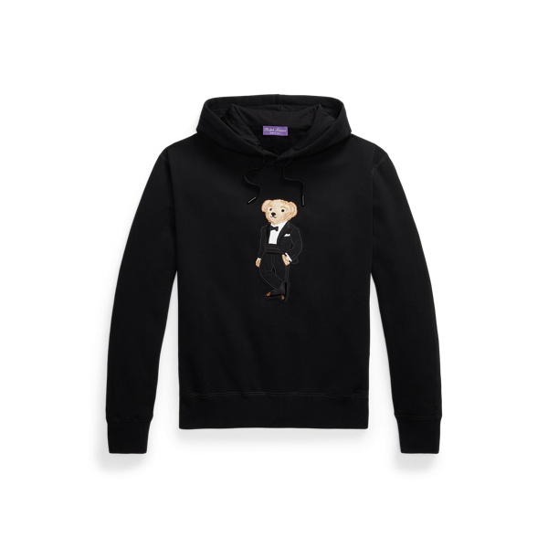 Polo bear hoodie black on sale