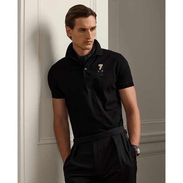 Black ralph lauren shirt mens best sale