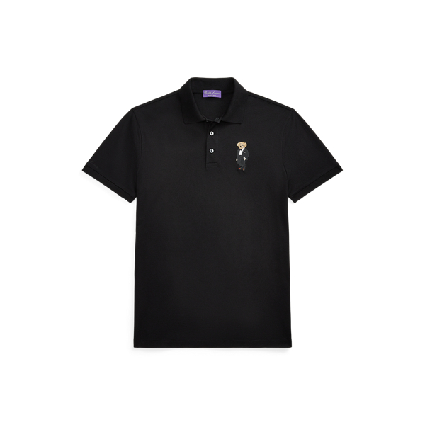 Custom Slim Polo Bear Pique Polo Shirt