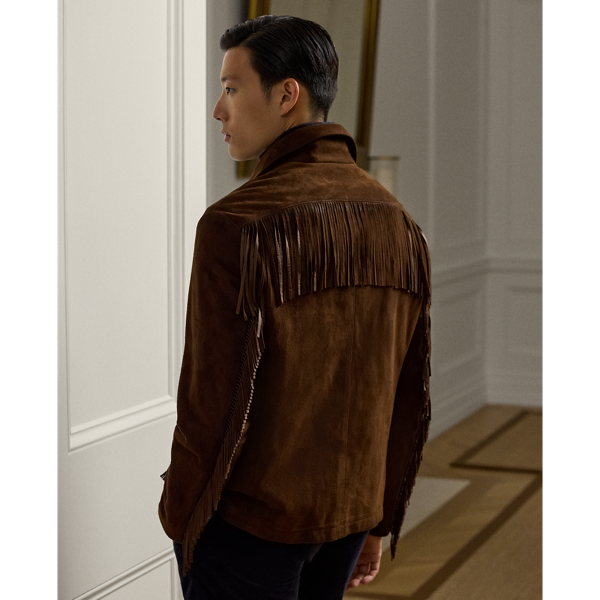 Fringe jacket mens best sale