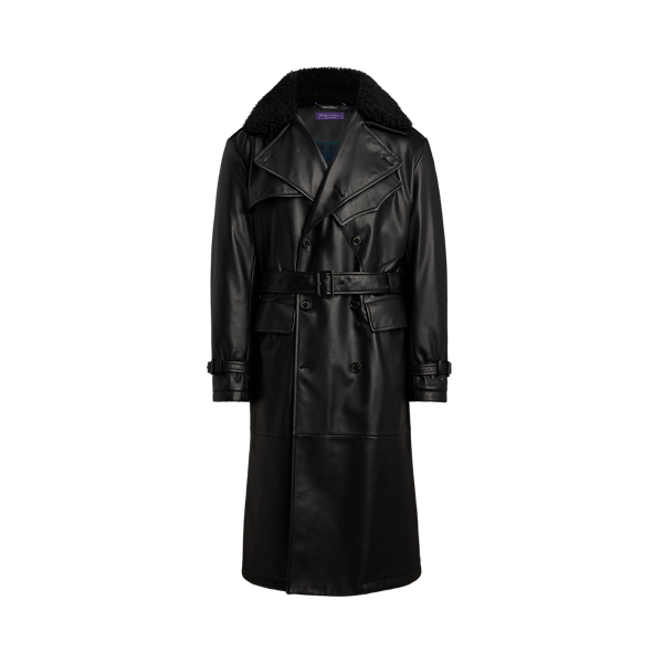 Keating Leather Trench Coat for Men Ralph Lauren UAE