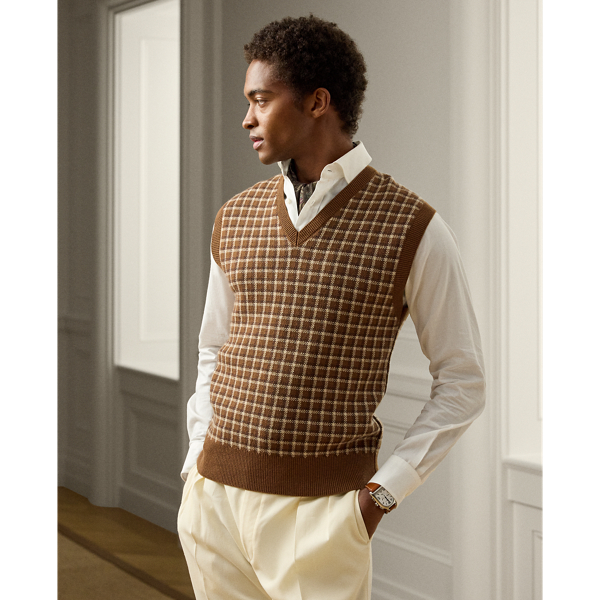 Men s Vests Sweaters Ralph Lauren