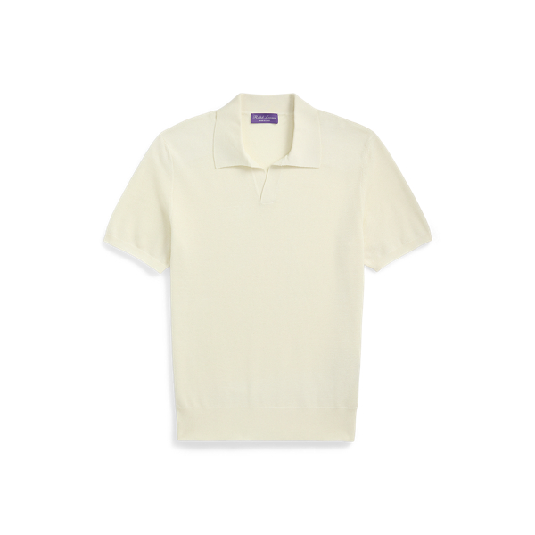Textured Linen Short-Sleeve Sweater
