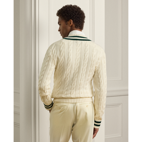 き*む様 ラルフローレン　カシミヤ　ブランケット ケーブル カシミヤ スロー ブランケット（ブランケット）｜POLO