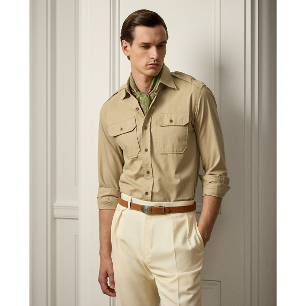 Hemd aus Twill-Chino