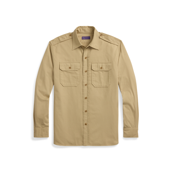 Hemd aus Twill-Chino Purple Label in 1