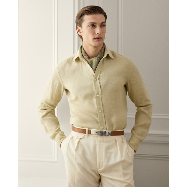 Textured Linen Shirt