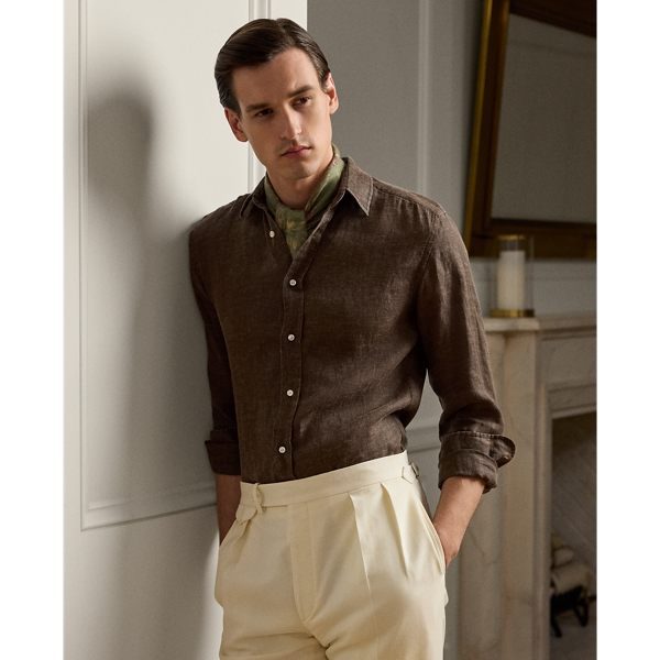 Textured Linen Shirt