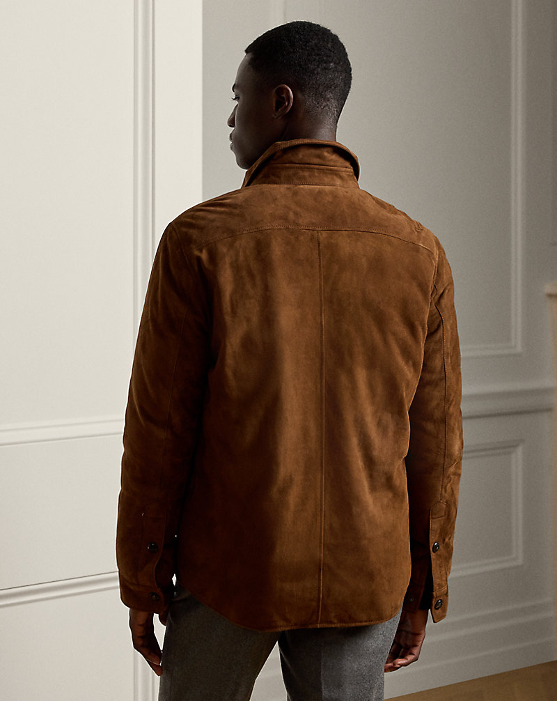 Gardner Suede Down Shirt Jacket Gardner Suede Down Shirt Jacket