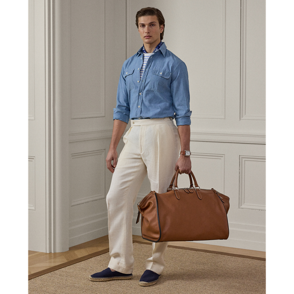 RALPH LAURENラルフローレン　ウォッシュ　シャンブレー　デニム　パンツ 楽天市場】Ralph Lauren Men's CLASSIC FIT 9