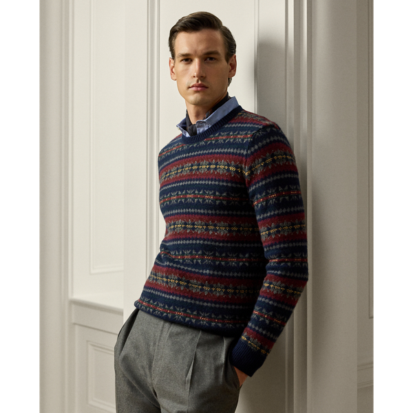 Fair Isle Wool-Blend Sweater