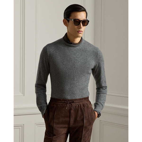 カシミヤ クルーネック セーター | ラルフ ローレン公式オンラインストア