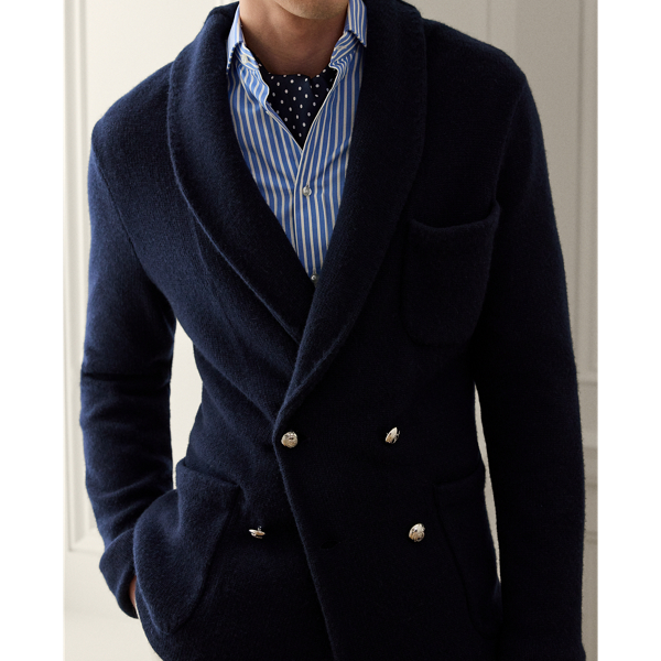 RALPH LAUREN｜ニット ダブルブレステッド ブレザー | Rakuten