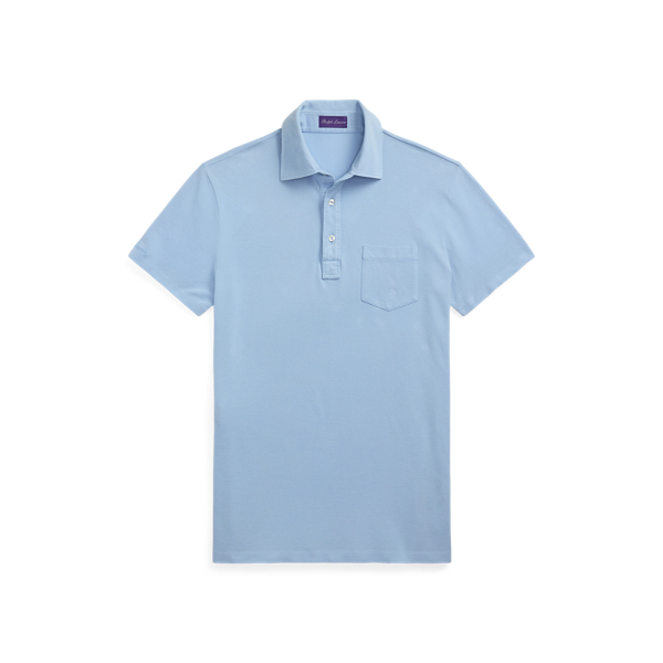 Custom Slim Fit Washed Piqué Polo Shirt