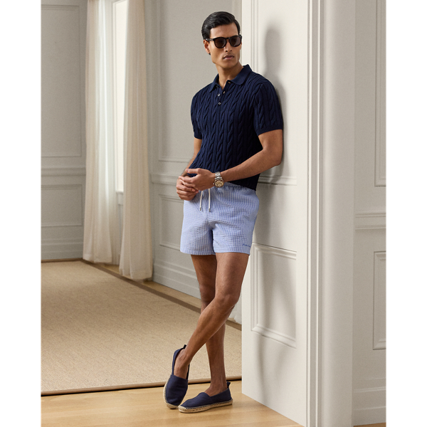 Blue Depths/ Deckwash Whi Short de bain Amalfi 11,4 cm Purple Label 1