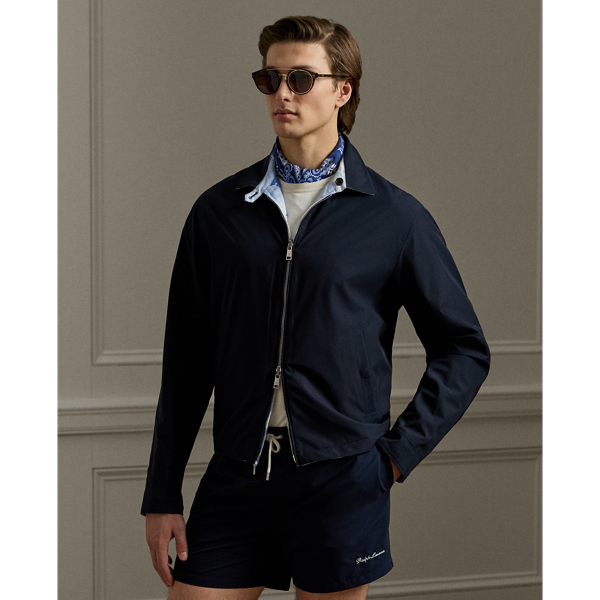 Channing Reversible Linen-Silk Jacket
