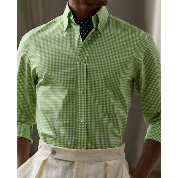Palm Green/White Gingham Shirt Purple Label 6