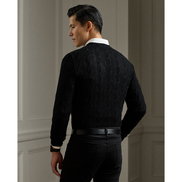 Cable-Knit Cashmere Sweater