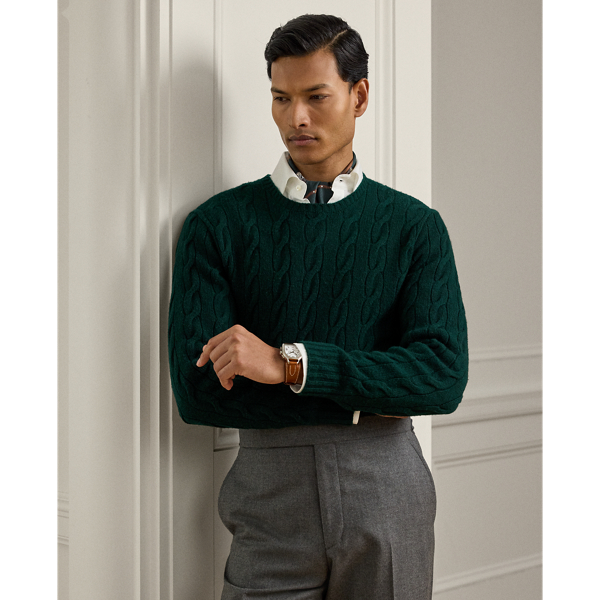 Cable-Knit Cashmere Jumper