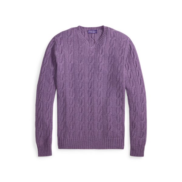 Pull en cachemire torsadé