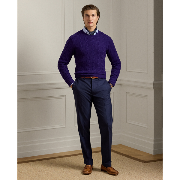 Cable-Knit Cashmere Sweater