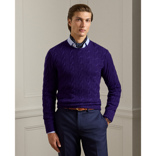 Cable-Knit Cashmere Sweater