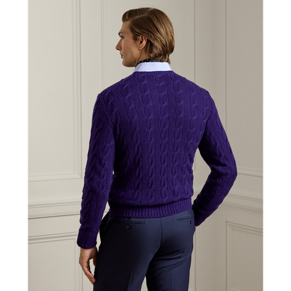 Cable-Knit Cashmere Sweater