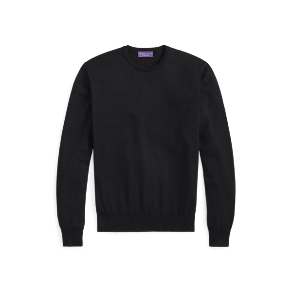 Pull col rond en coton