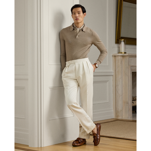 Polo Ralph Lauren Garment Dyed Oxford Shirt in Black in Polo