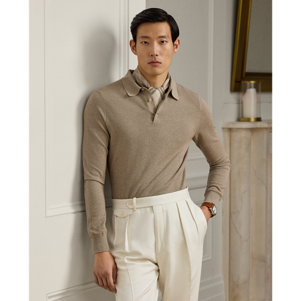 POLO RALPH LAUREN - Poro Ralph Lauren ニット ベージュ の通販