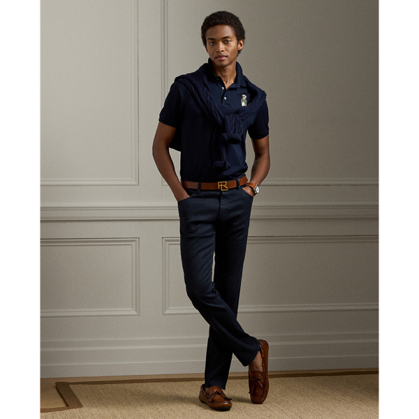 カスタム スリム Polo ベア ピケ ポロシャツ | ラルフ ローレン公式