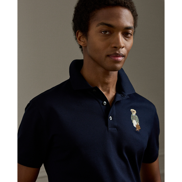 カスタム スリム Polo ベア ピケ ポロシャツ | ラルフ ローレン公式