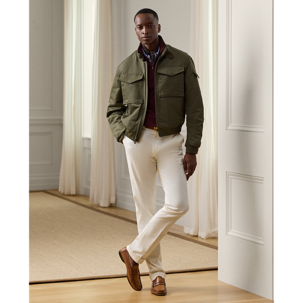 ツイル フライト ジャケット | ラルフ ローレン公式オンラインストア